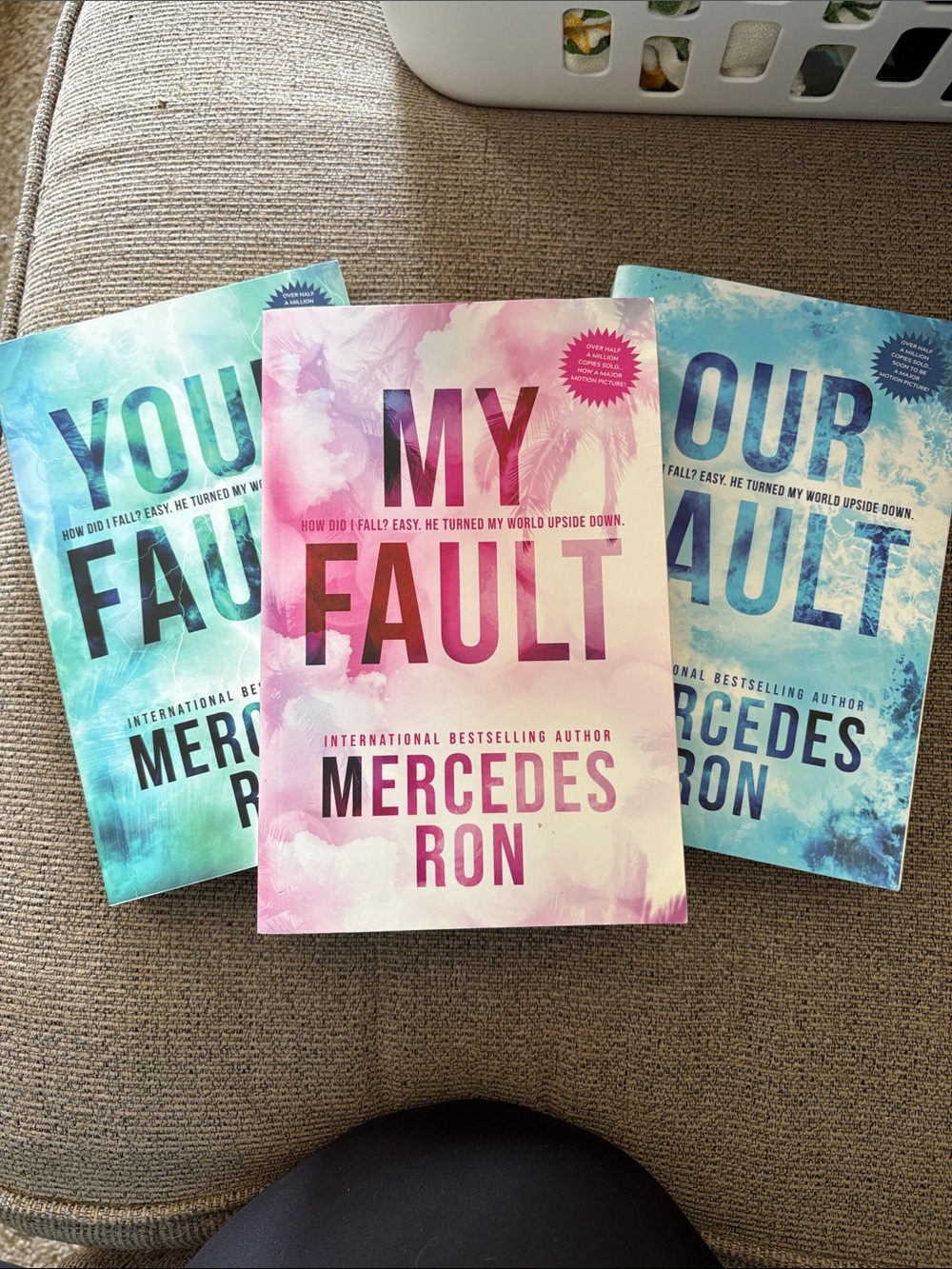 My Fault by Mercedes Ron - Paperback Series